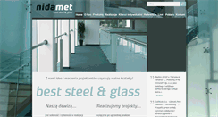 Desktop Screenshot of nidamet.pl